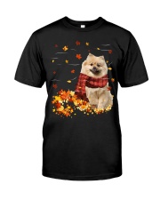Fall Scarf - CREAM Keeshond Classic T-Shirt front