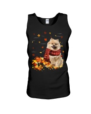 Fall Scarf - CREAM Keeshond Unisex Tank tile