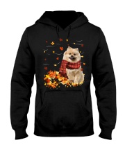 Fall Scarf - CREAM Keeshond Hooded Sweatshirt tile
