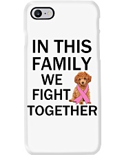 Fight Together - RED Toy Poodle Phone Case tile