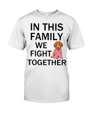 Fight Together - RED Toy Poodle Classic T-Shirt front