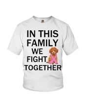 Fight Together - RED Toy Poodle Youth T-Shirt tile