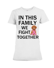 Fight Together - RED Toy Poodle Premium Fit Ladies Tee tile