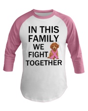 Fight Together - RED Toy Poodle Baseball Tee tile
