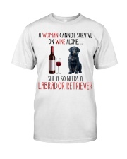 She Also Needs - Labrador Retriever Dog Classic T-Shirt tile