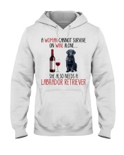 She Also Needs - Labrador Retriever Dog Hooded Sweatshirt tile