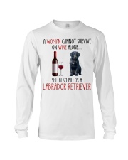 She Also Needs - Labrador Retriever Dog Long Sleeve Tee tile