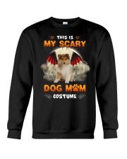 Scary Costume - Rough Collie 2 Crewneck Sweatshirt tile