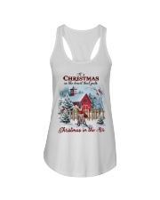 Christmas Air - Xoloitzcuintli Ladies Flowy Tank tile