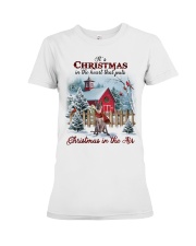 Christmas Air - Xoloitzcuintli Premium Fit Ladies Tee tile