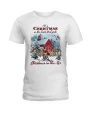 Christmas Air - Xoloitzcuintli Ladies T-Shirt tile
