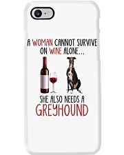 She Also Needs - Greyhound Phone Case tile