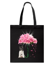 Pink Umbrella - American Akita Tote Bag tile