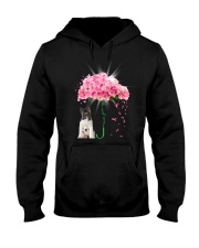 Pink Umbrella - American Akita Hooded Sweatshirt tile