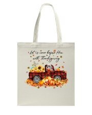 Thanksgiving - English Setter Tote Bag tile