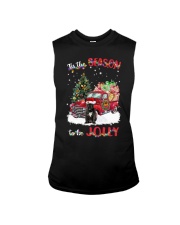 To Be Jolly - BLACK French Bulldog Sleeveless Tee tile