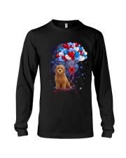 Balloons love 4th - Goldendoodle Long Sleeve Tee tile