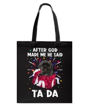 God Said - Lhasa Apso Tote Bag tile