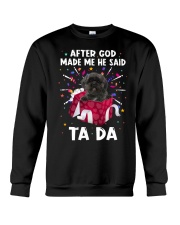 God Said - Lhasa Apso Crewneck Sweatshirt tile