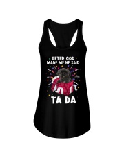 God Said - Lhasa Apso Ladies Flowy Tank tile