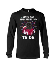 God Said - Lhasa Apso Long Sleeve Tee tile