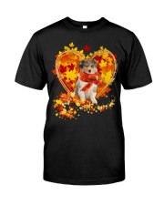 Autumn Leaf - Rough Collie 1 Premium Fit Mens Tee tile