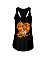 Autumn Leaf - Rough Collie 1 Ladies Flowy Tank tile