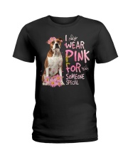 For Someone - American Bulldog 1 Ladies T-Shirt tile