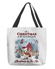 Christmas Air - Parson Russell Terrier All-Over Tote tile
