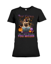 Karma - Chug Dog Premium Fit Ladies Tee tile