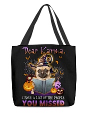 Karma - Chug Dog All-Over Tote tile