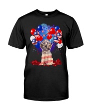 4th July American Balloons - Cocker Spaniel Classic T-Shirt front