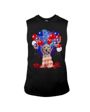 4th July American Balloons - Cocker Spaniel Sleeveless Tee tile