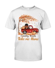 Country Fall - BLACK Pekingese Classic T-Shirt front