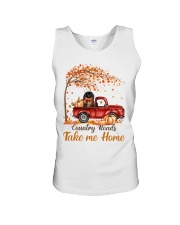 Country Fall - BLACK Pekingese Unisex Tank tile