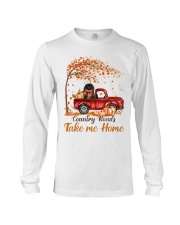 Country Fall - BLACK Pekingese Long Sleeve Tee tile