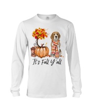 It is Fall - Beagle Long Sleeve Tee tile