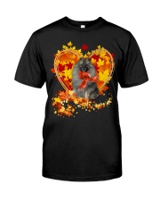 Autumn Leaf - GREY Keeshond Premium Fit Mens Tee tile