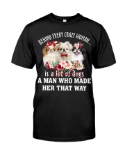 Crazy - Japanese Chin Premium Fit Mens Tee tile