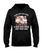Crazy - Japanese Chin Hooded Sweatshirt tile