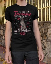 Best Therapy - American Hairless Terrier Classic T-Shirt apparel-classic-tshirt-lifestyle-21