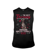 Best Therapy - American Hairless Terrier Sleeveless Tee tile