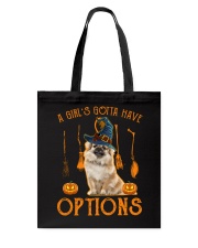 Options - Tibetan Spaniel Tote Bag tile