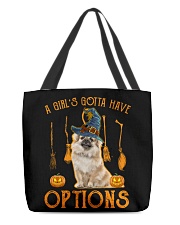Options - Tibetan Spaniel All-Over Tote tile