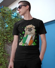 Patrick Leaves - Tibetan Spaniel Classic T-Shirt apparel-classic-tshirt-lifestyle-17