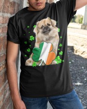 Patrick Leaves - Tibetan Spaniel Classic T-Shirt apparel-classic-tshirt-lifestyle-27
