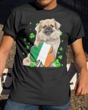 Patrick Leaves - Tibetan Spaniel Classic T-Shirt apparel-classic-tshirt-lifestyle-28