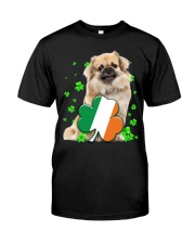 Patrick Leaves - Tibetan Spaniel Premium Fit Mens Tee tile