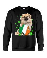 Patrick Leaves - Tibetan Spaniel Crewneck Sweatshirt tile