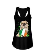 Patrick Leaves - Tibetan Spaniel Ladies Flowy Tank tile